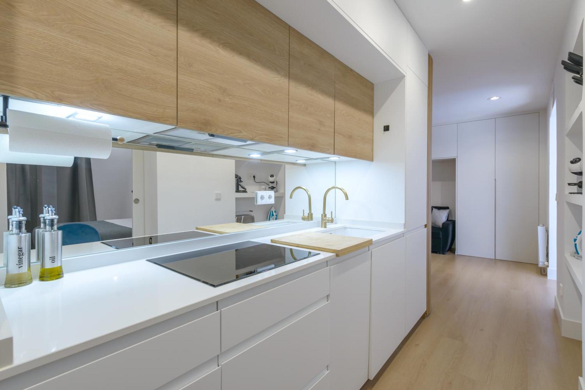 Appartamento Gran Via New 2Br 1Bth Elevator Madrid Esterno foto