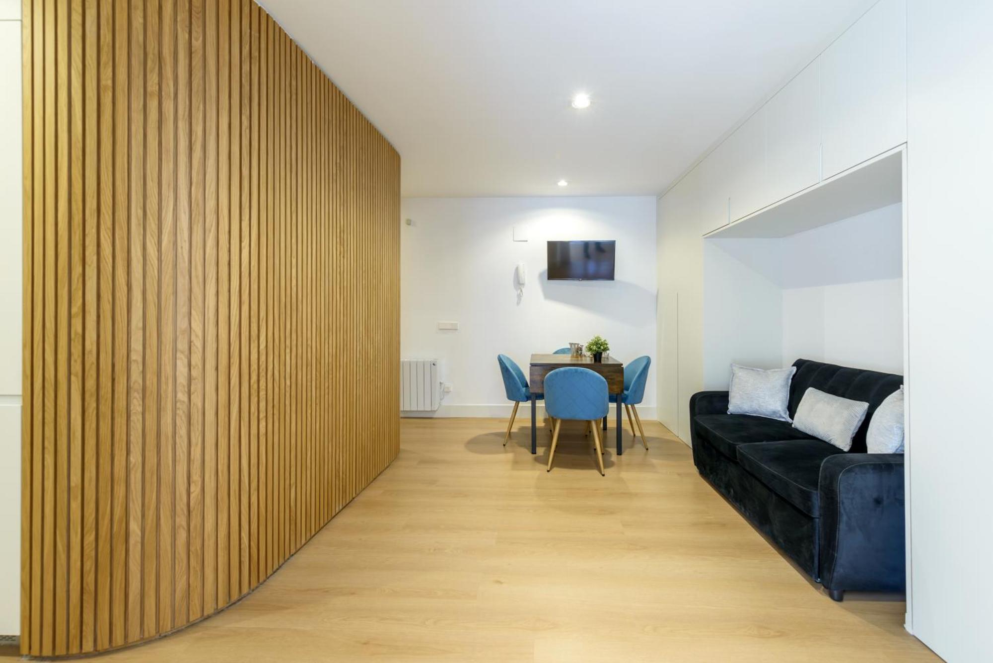 Appartamento Gran Via New 2Br 1Bth Elevator Madrid Esterno foto