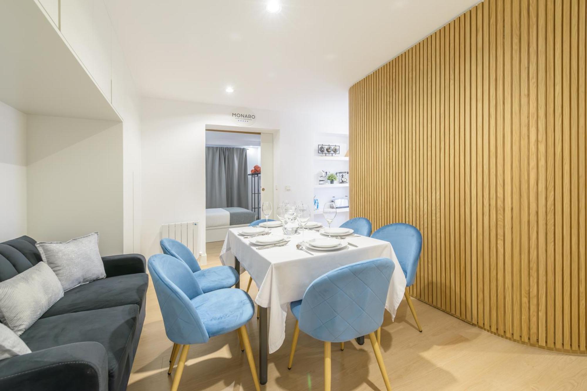 Appartamento Gran Via New 2Br 1Bth Elevator Madrid Esterno foto