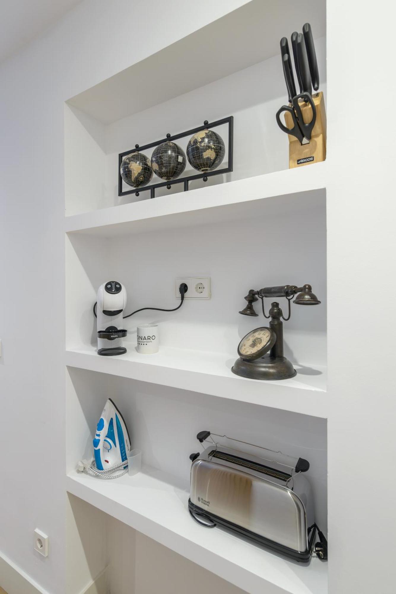 Appartamento Gran Via New 2Br 1Bth Elevator Madrid Esterno foto