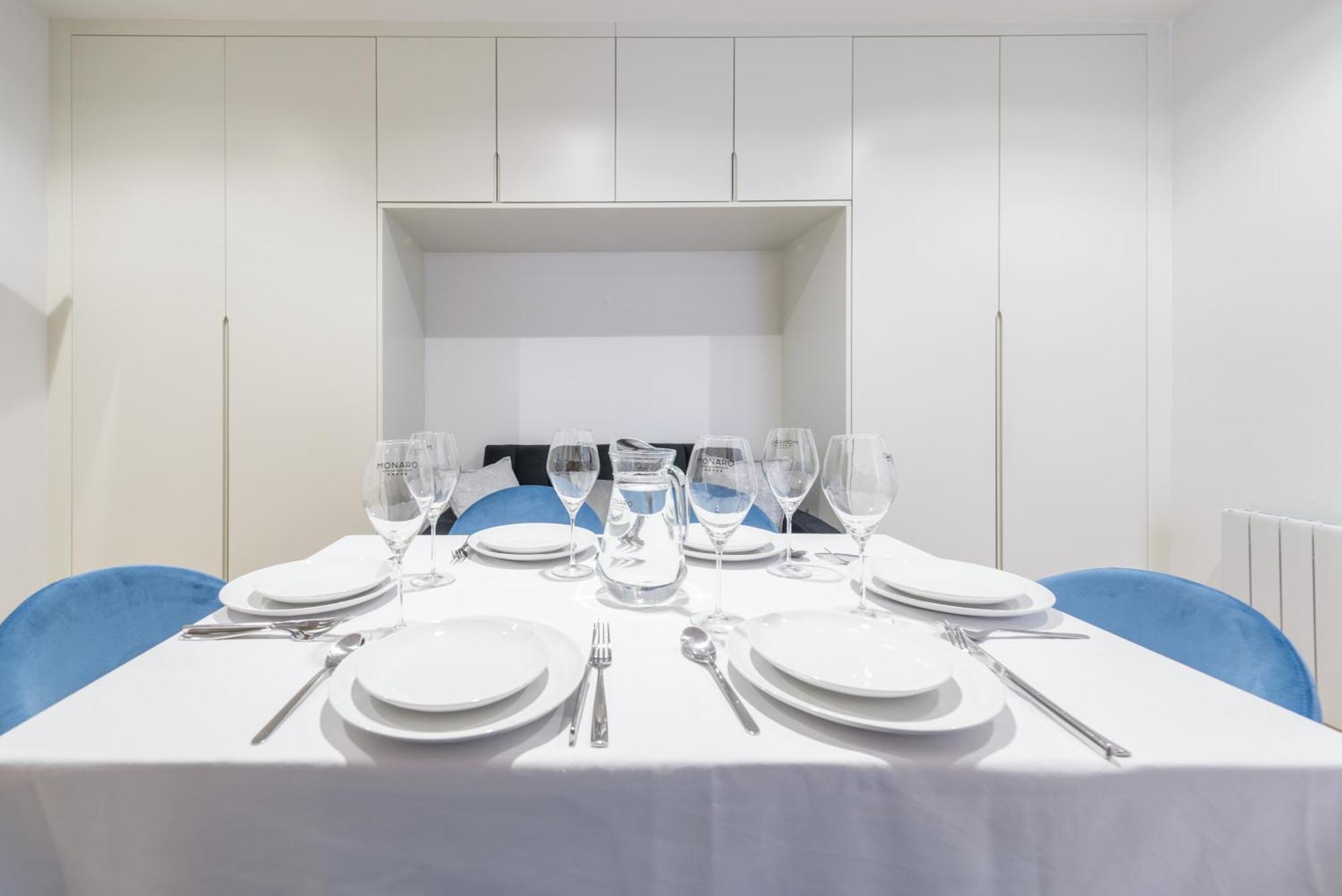 Appartamento Gran Via New 2Br 1Bth Elevator Madrid Esterno foto